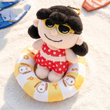 Peanuts Snoopy "Pool Float" Plush Charm Collection