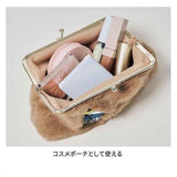 Peanuts Snoopy & Woodstock Fuzzy Clasp Pouch