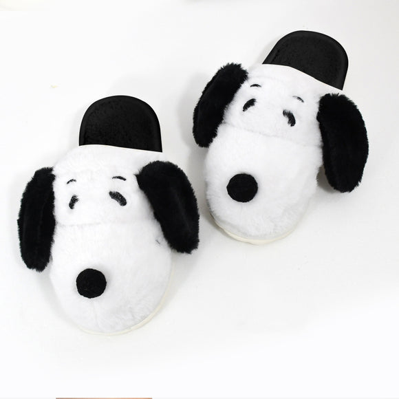 Peanuts Snoopy “Cozy Paws” Thick Sole Slippers