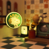 Peanuts Snoopy "Mini Sign" Light Up Magnet Set