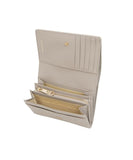 *Pre-Order* Peanuts Snoopy Quilted Leather Wallet (Gray)