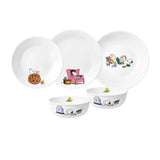 Corelle Peanuts "Brunch Time" 5-Piece Plate & Bowl Set