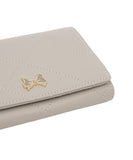 *Pre-Order* Peanuts Snoopy Quilted Leather Wallet (Gray)