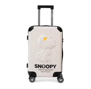 *Pre-Order* Peanuts Snoopy "Flying Ace" 20 Inch Luggage (White)