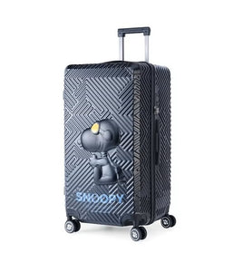 *Pre-Order* Peanuts Snoopy "Flying Ace" 28 Inch Luggage (Black)