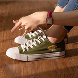 Peanuts Snoopy Canvas Sneakers - Green