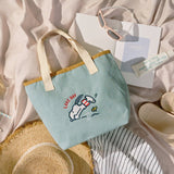 *Pre-Order* Peanuts Snoopy Corduroy Tote - 3 Var.