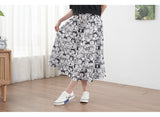 Peanuts Snoopy Peanuts Gang Motif Skirt