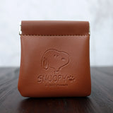 Peanuts Snoopy Leather Squeeze Coin Purse