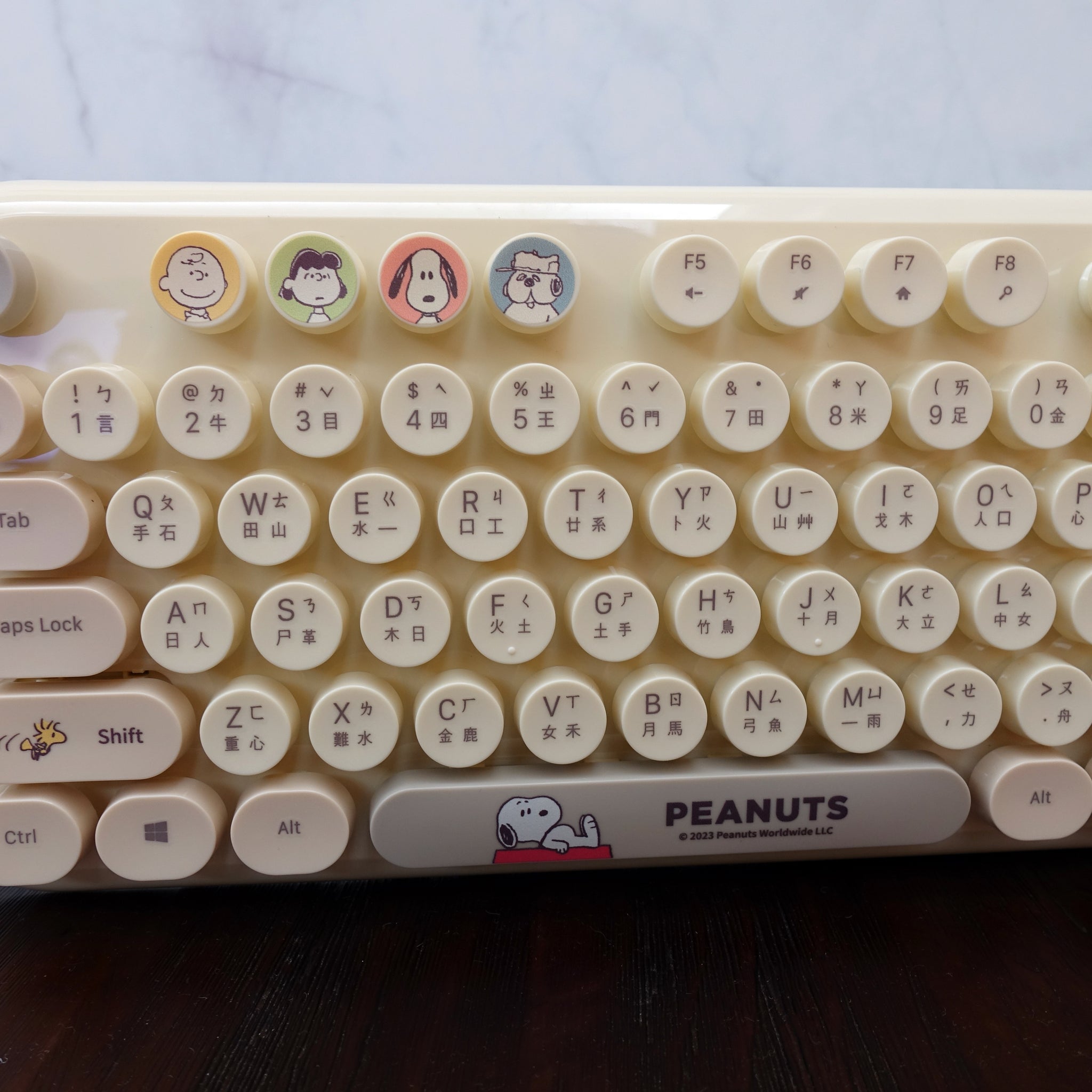 Snoopy Keyless Script Peanuts Snoopy Wireless Keyboard & Mouse Set | SNPY ONLY