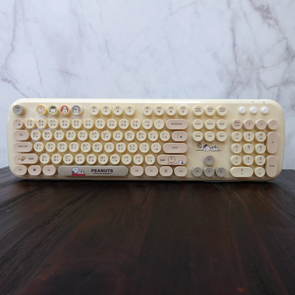 Snoopy Keyless Script Peanuts Snoopy Wireless Keyboard & Mouse Set | SNPY ONLY