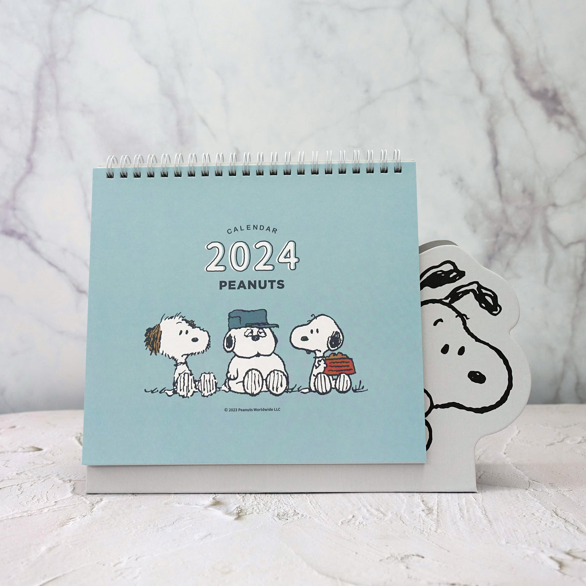 Peanuts Snoopy Peek a boo 2024 Desk Calendar SNPY ONLY
