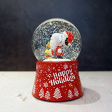 Peanuts Snoopy "Happy Holidays" Musical Snow Globe