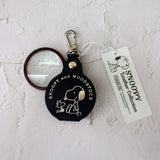 Peanuts Snoopy Leather Keychain Holder