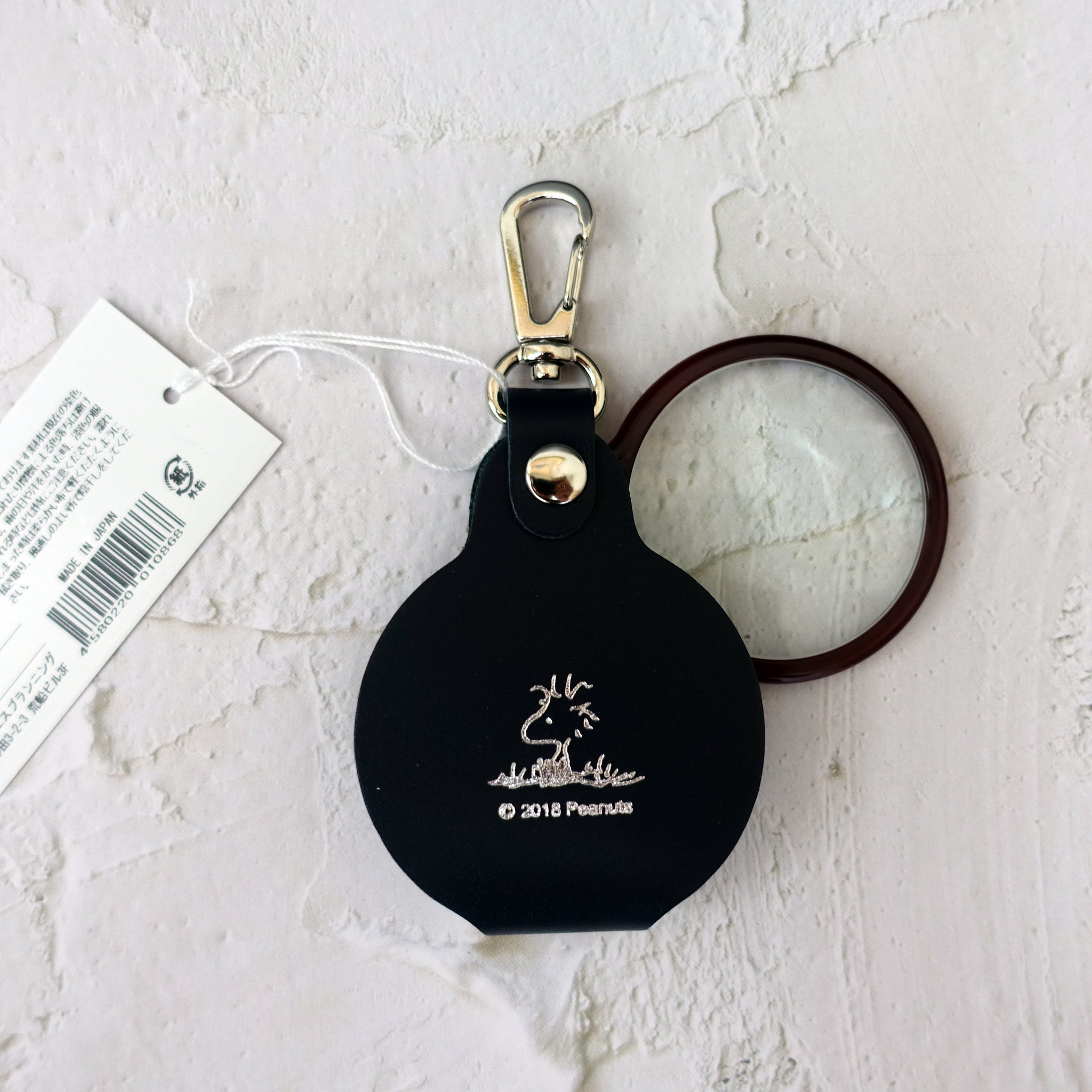 Peanuts Snoopy Leather Keychain Holder| SNPY ONLY