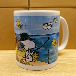 Peanuts Snoopy x World Famous Art "Fisherman" Mug