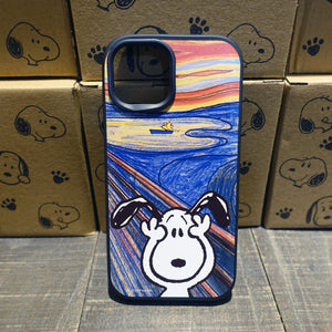 Peanuts Snoopy x World Famous Art "The Surprise" iPhone Case