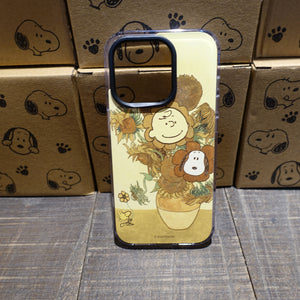 Peanuts Snoopy x World Famous Art Sunflowers iPhone Case