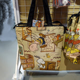 Peanuts Snoopy x World Famous Art Tote Bag - 5 Var.