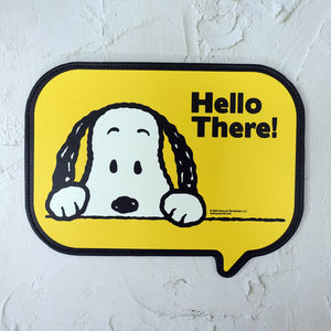 Peanuts Snoopy "Hello There!" Mouse Pad