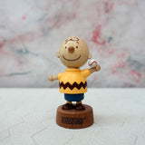Peanuts Snoopy Wooden Bobblehead Set