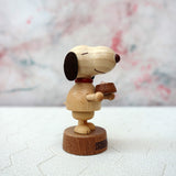 Peanuts Snoopy Wooden Bobblehead Set