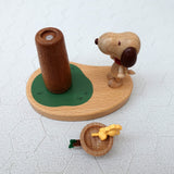 Peanuts Snoopy Wooden Tape Organizer