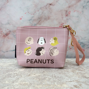 Peanuts Snoopy "The Gang" Pink Coin Purse