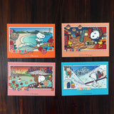 Peanuts x Starlux Snoopy Postcard Set (Tokyo Cover)