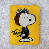 Peanuts x Starlux Snoopy "Flying Ace" Knitted Tote Bag - 2 Var.