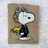Peanuts x Starlux Snoopy "Flying Ace" Knitted Tote Bag - 2 Var.