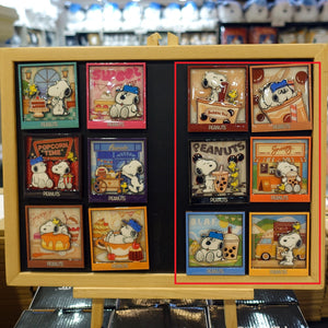 Peanuts Snoopy Bubble Tea Magnet Set