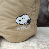 Peanuts Snoopy Mini Crossbody Tote Bag (Beige)