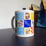 Peanuts Snoopy “Playful Squares” Mug