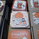 Peanuts Snoopy "Dim Sum" Coasters - 6 Var.