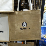 Peanuts Snoopy Embroidered Tote Bag - 2 Var.