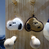 Peanuts Snoopy “Fluffy Patch” Keychain Set