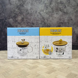 Peanuts Snoopy & Woodstock Glass Mug Set