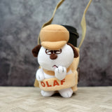 Peanuts Olaf Plush Coffee Cup Carrier