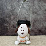 Peanuts Snoopy Plush Coffee Cup Carrier