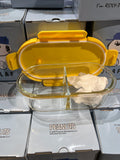 Peanuts Snoopy & Woodstock Divided Food Container