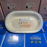 Peanuts Snoopy “Did Someone Say Food?” Serving Dish