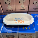 Peanuts Snoopy “Did Someone Say Food?” Serving Dish