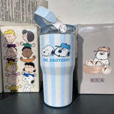 Peanuts Snoopy & Olaf "Oh Brother" Tumbler With Handle