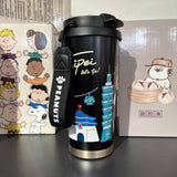 Peanuts Snoopy "Taipei Let's Go!" Tumbler