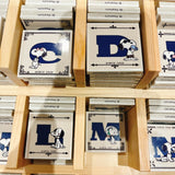 *Pre-Order* Peanuts Snoopy Museum "A-Z" Letter Tiles