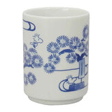 Peanuts Snoopy “Blue & White” Yunomi Tea Cup - 3 Var.