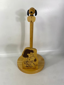 Peanuts Snoopy Wooden Paper Towel Holder