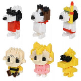 Peanuts Snoopy Nanoblock Vol 3 Set