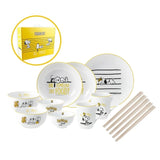 Corelle Peanuts Snoopy “All Smiles” 14-Piece Dinnerware Set